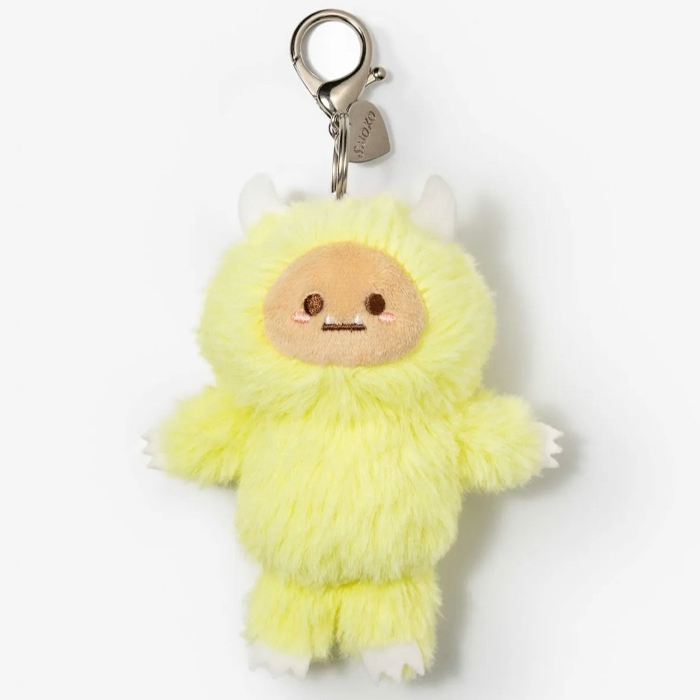 Smoko Hank Yeti Goes Pastel Plush Pendant - Yellow